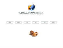 Tablet Screenshot of globalcommoditiesexchange.org